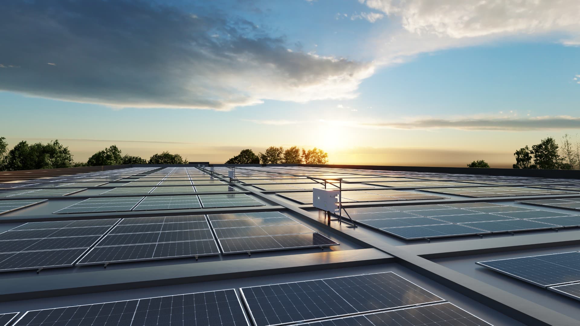 Medium Commercial & Industrial Rooftop Solar Installation