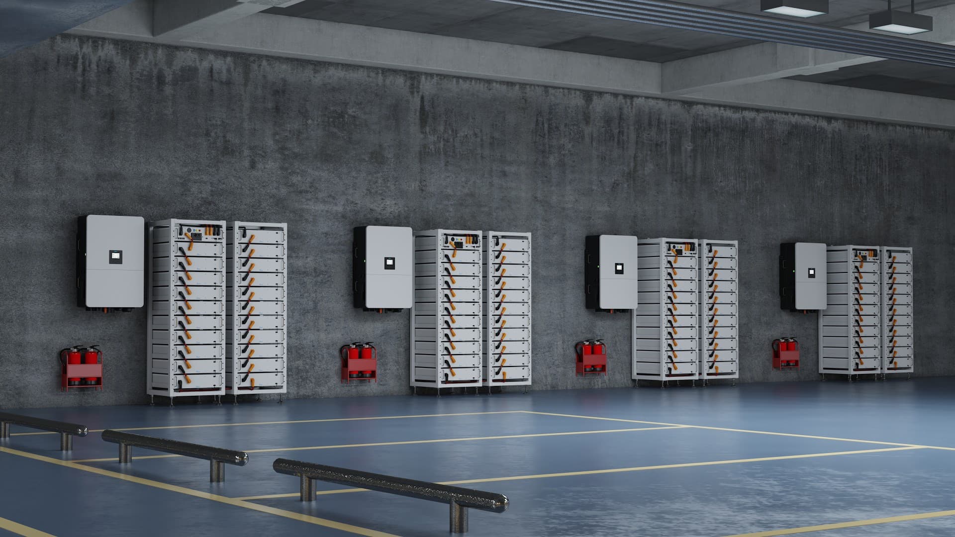 Small Commercial Battery Storage System